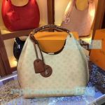 Top Quality Clone L---V White Taurillon Leather Ladies Shoulder Bag